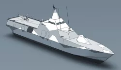 Visby Class Stealth Corvette
