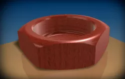 Wooden bowl