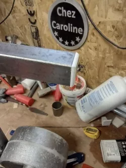 25mm box section end cap