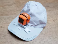 Action cam to cap mount