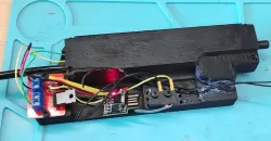 Airsoft M249 gearbox shell for HPA