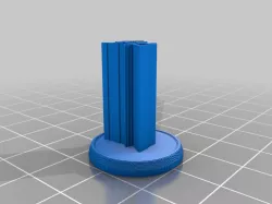 amiibo base 3D art