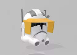 Animated Commander Cody Helmet