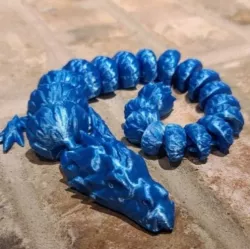 articulated flexible ice dragon