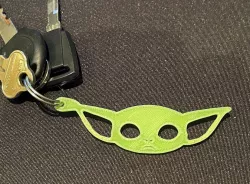 Baby Yoda Grogu Keychain