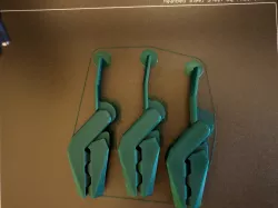 Bag Clip (PRINT IN PLACE CAM) Lever Surface Area mod