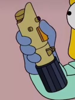 Bart Simpson's Lightsaber
