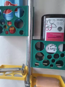Bathroom storage 18mm bar