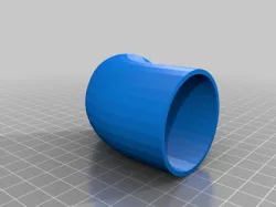bended pipe segment 45 deg