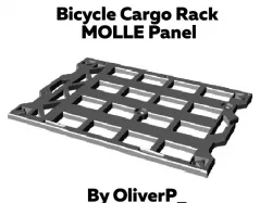 Bicycle Cargo Rack MOLLE Panel