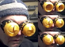 Blinking Iris Goggles