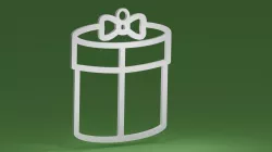 Christmas present (Christmas tree ornament)