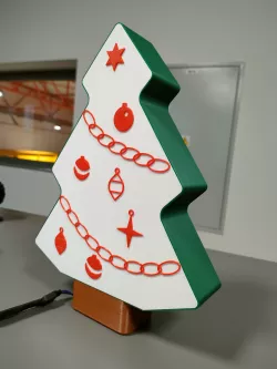 Christmas tree RGB lamp
