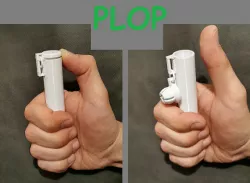 Cigarette / Blunt Container with the PLOP (Print-in-Place)
