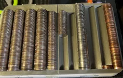 Coin tray for US coins