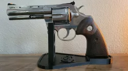 Colt Python Stand with logo