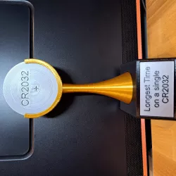 CR2032 Trophy