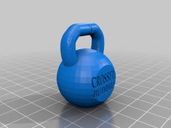 3D Printed Gym fitness crossfit Bathroom Signs 3D print model by