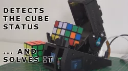 CUBOTino autonomous: 3D printed Rubik's cube solver
