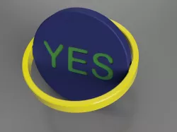Decision maker fidget spinner - Print in Place - No supports