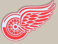 Detroit Red Wings logo Multimaterial