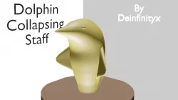Dolphin Collapsing Staff