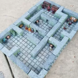 Easy-Print Modular Dungeons