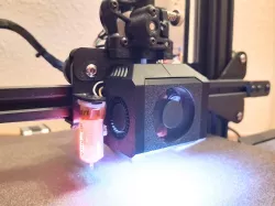 Ender 3 (Pro) - 3510/3010 Dual Fan Duct