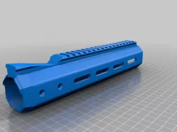 Extended handguard for the EZ22