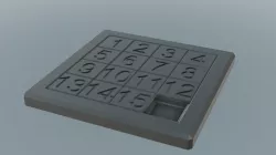 F360 Customizable 15 Puzzle