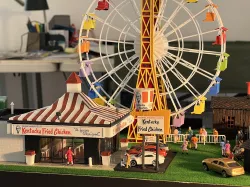 FERRIS WHEEL MODEL RAILROAD HO SCALE