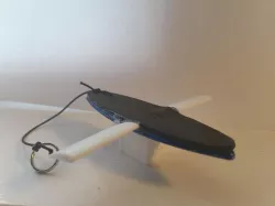 Finger Surfboard (With Wings)