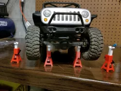 Functioning 1/10 Scale RC Jack Stand - version 1