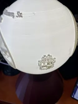 Globe Lamp Stand with Light