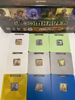 Gloomhaven Sleeved Cards Storage Organizer Remix