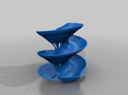 Helical and rotary Eggs dispenser