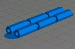 Hex spacer.