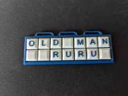 Keyboard Name Tag