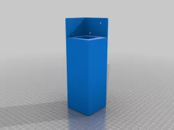 Lack table leg extension fixed