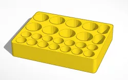 Liquid Bottle Desk Stand v3