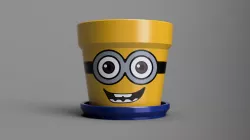 Minion Planter 03