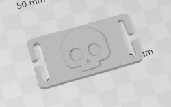 Molle Patch Skull