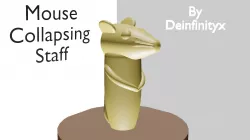 Mouse Collapsing Staff