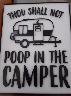 No Pooping in the camper