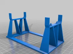 Open RC tractor stand
