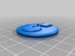 Pac-man keychain