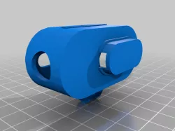 Peanut caddx camera mount with charging port