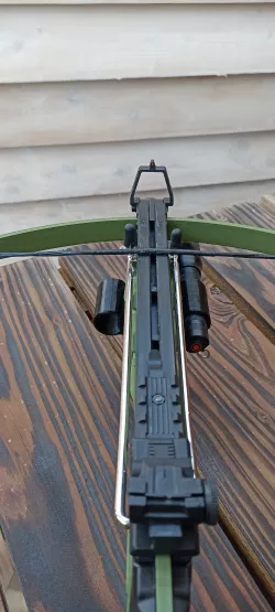 Picatinny Flashlight/Laser mount with foregrip for Pistol Crossbow