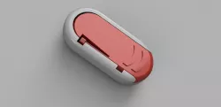Pocket Pill Box with Latch