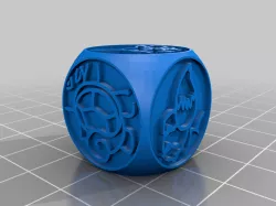 Pokemon TCG Coin Toss Dice (Heads/Tails)